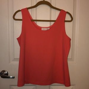 Chico’s Coral Layering Tank ☀️